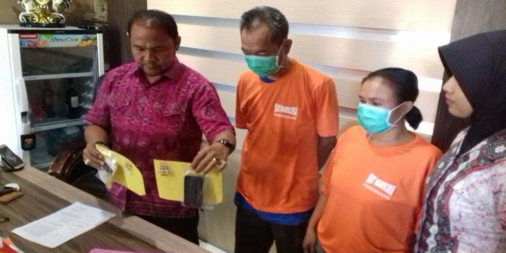 Sat Narkoba Tangkap Dua Orang Pelaku Tindak Pidana Narkotika di Tukadmungga