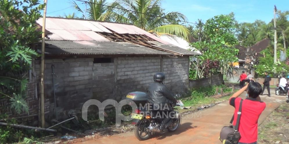 15 Rumah Warga Yeh Sumbul di Terjang Angin Puting Beliung