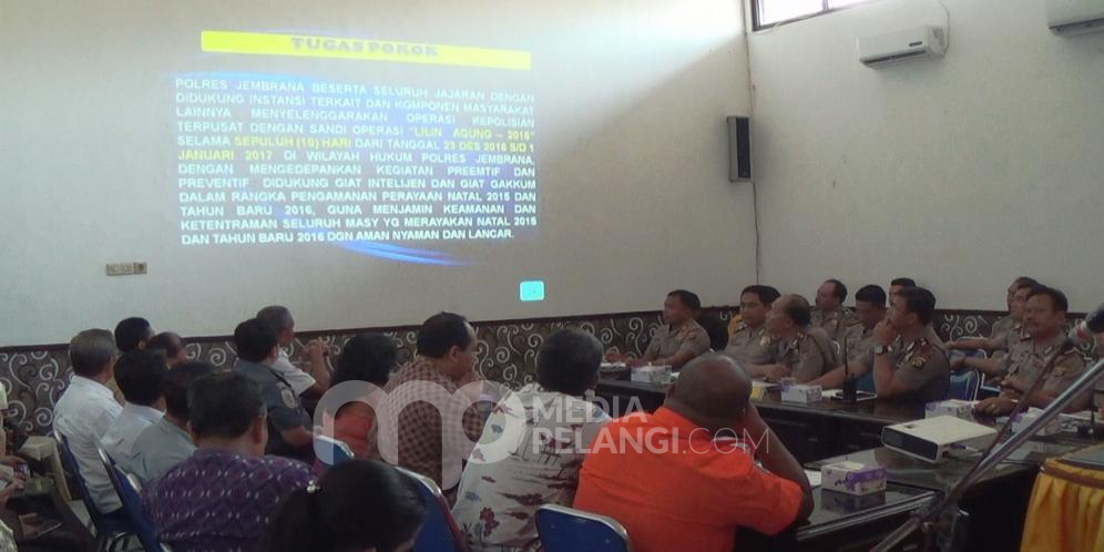 Amankan Nataru, Polres Jembrana Terjunkan 350 Personil