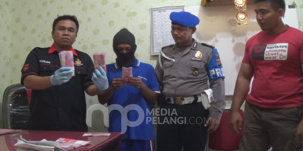 Edarkan Uang Palsu, Kuli Bangunan di Melaya Diciduk Polisi