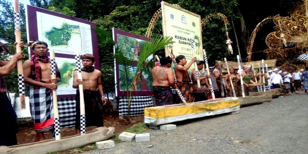 Hutan Desa Pakraman Pilan di Sulap Jadi Kebun Raya