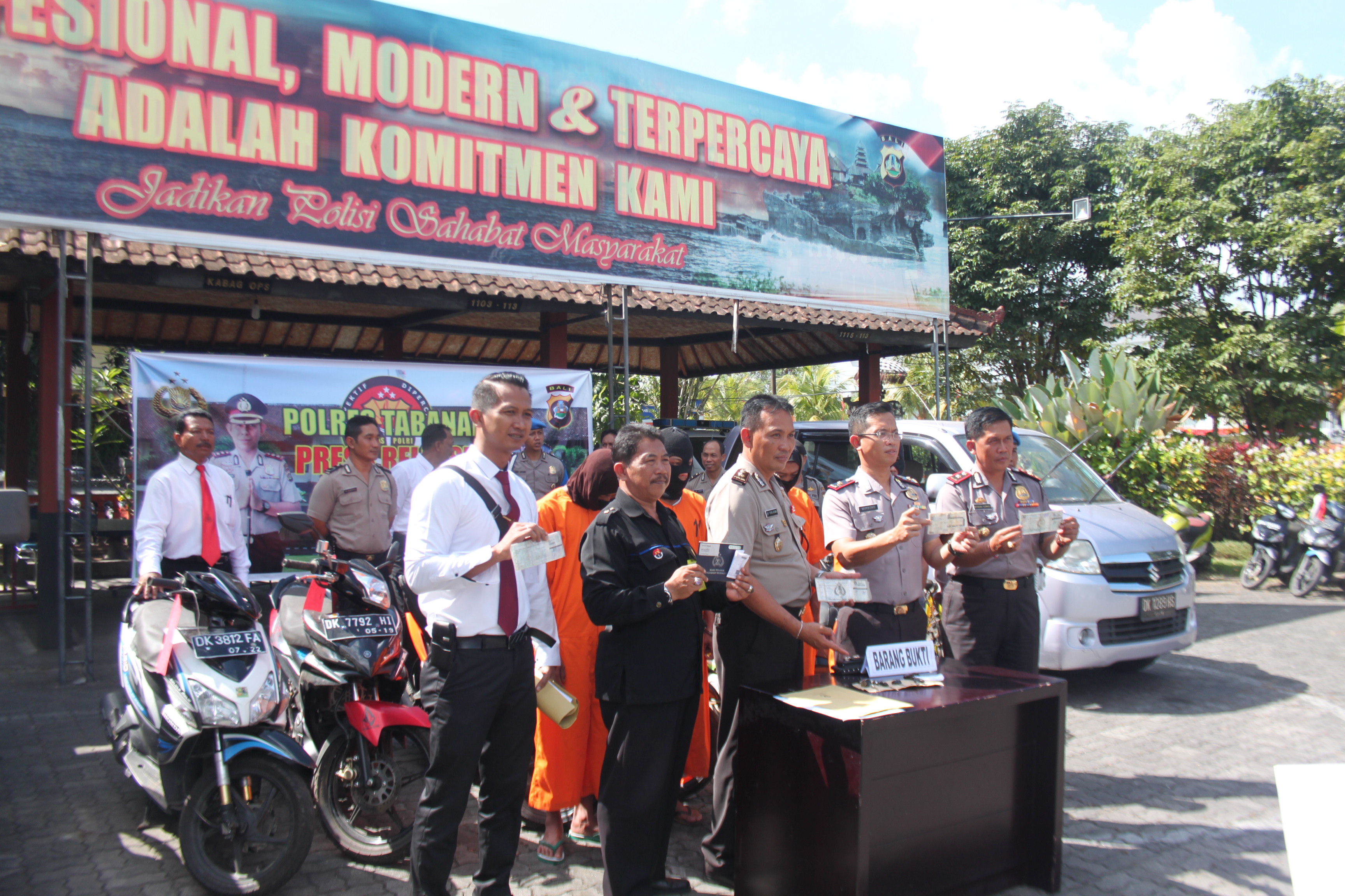 Polisi Amankan Dua Mobil Bodong Dalam Operasi Jaran