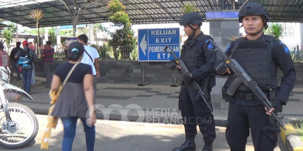 Pasca Penangkapan Teroris Pelabuhan Gilimanuk di Jaga Ketat Puluhan Aparat