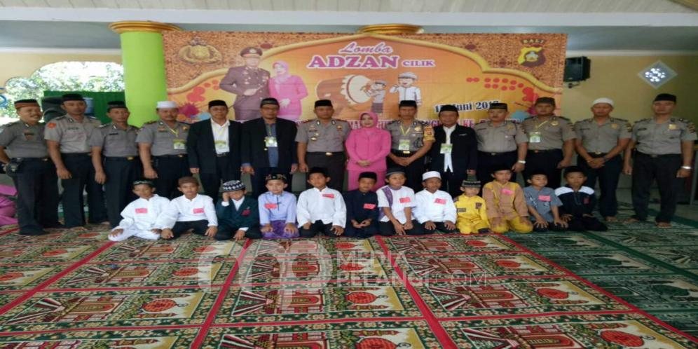 Polres Jembrana Gelar Lomba Da’i Cilik Kamtibmas dan Lomba Adzan Cilik