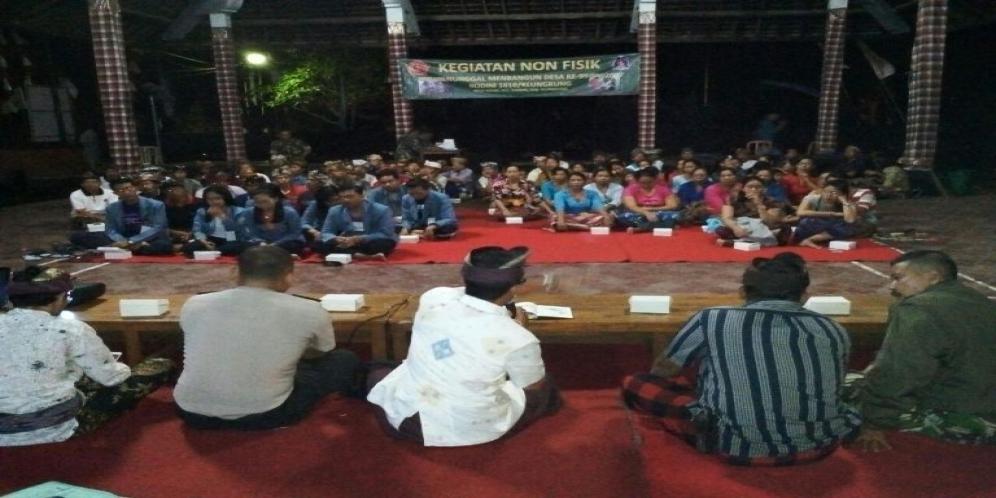 TMMD Ke 99 Di Desa Besan Beri Penyuluhan Hukum Kepada Warga