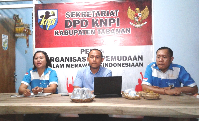 Rapat Kerja DPD KNPI Tabanan: Eka Nurcahyadi, Pembangunan Wilayah Tidak Bisa Lepas dari Pemahaman Filosofi dan Sejarah