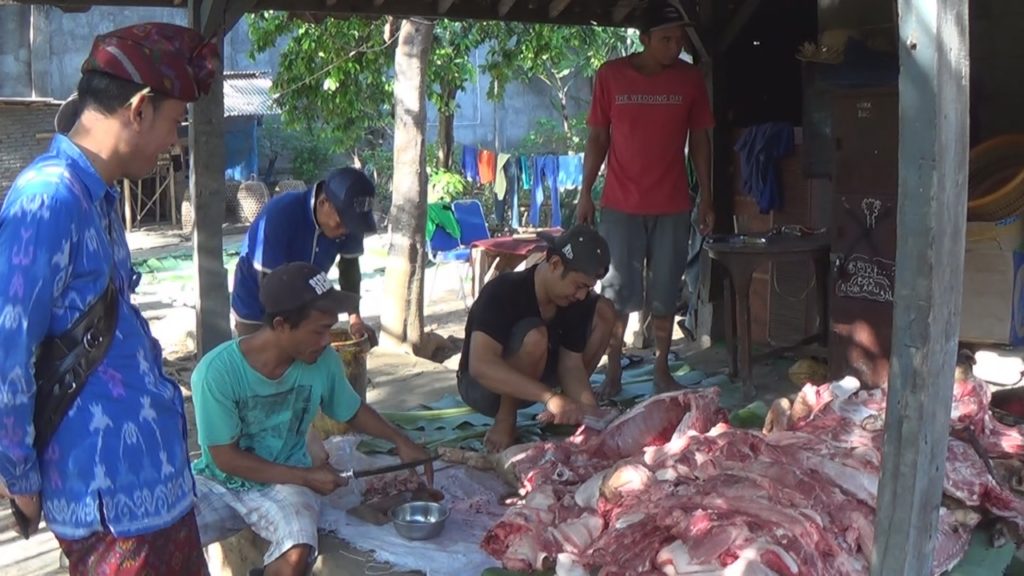 Gelar Tradisi Mepatung Narapidana di Rutan Negara