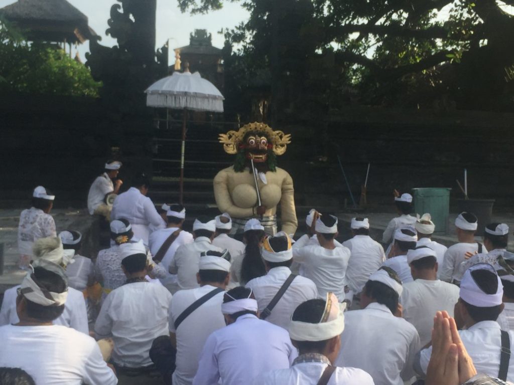 Gelar Karya Agung, Ida Panembahan Jero Gede Tanah Pegat Mesucian ke Yeh Gangga