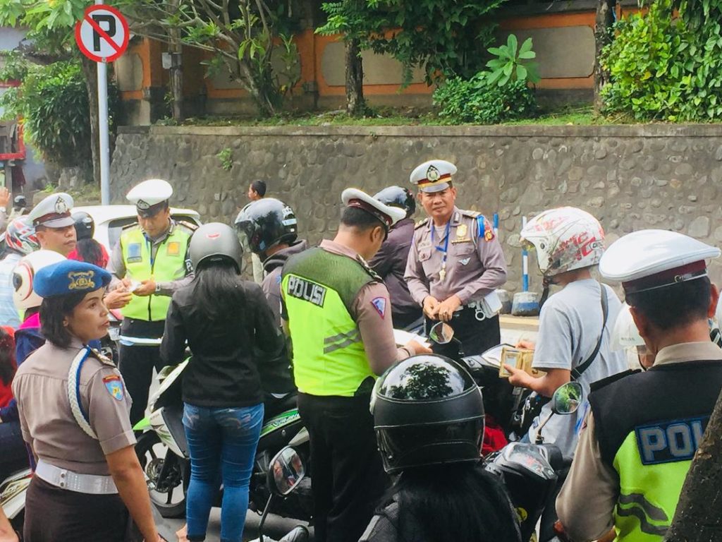 Dua Pekan Operasi Zebra Agung 2017 Polres Tabanan Petugas Tindak 1506 Pelanggaran