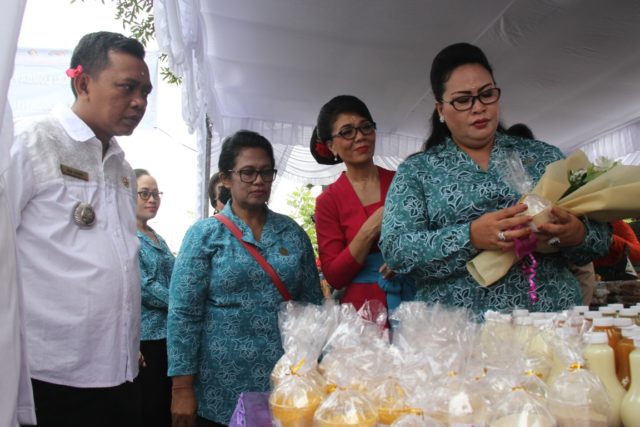 Wakili Tabanan,Lomba PKK-KB-Kesehatan Tingkat Provinsi, Desa Tangguntiti Dinilai