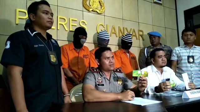 Polisi Tangkap Pembobol ATM di Gianyar