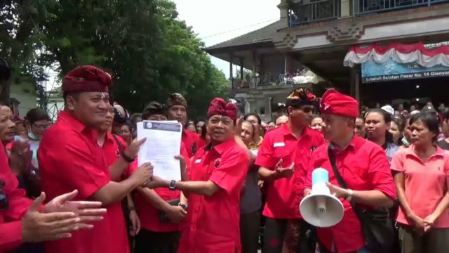 KBS Serahkan Rekomendasi Paket Aman di Pasar Tradisioanal Gianyar