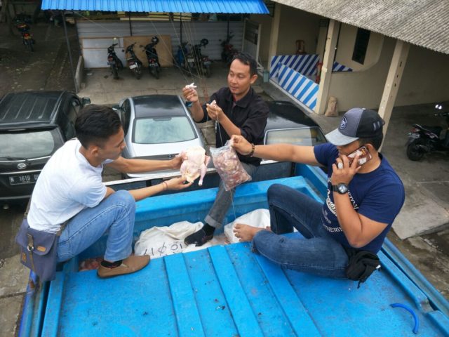 Empat Ton Daging Ayam Ilegal di Amankan Unit Reskrim Kawasan Laut Gilimanuk