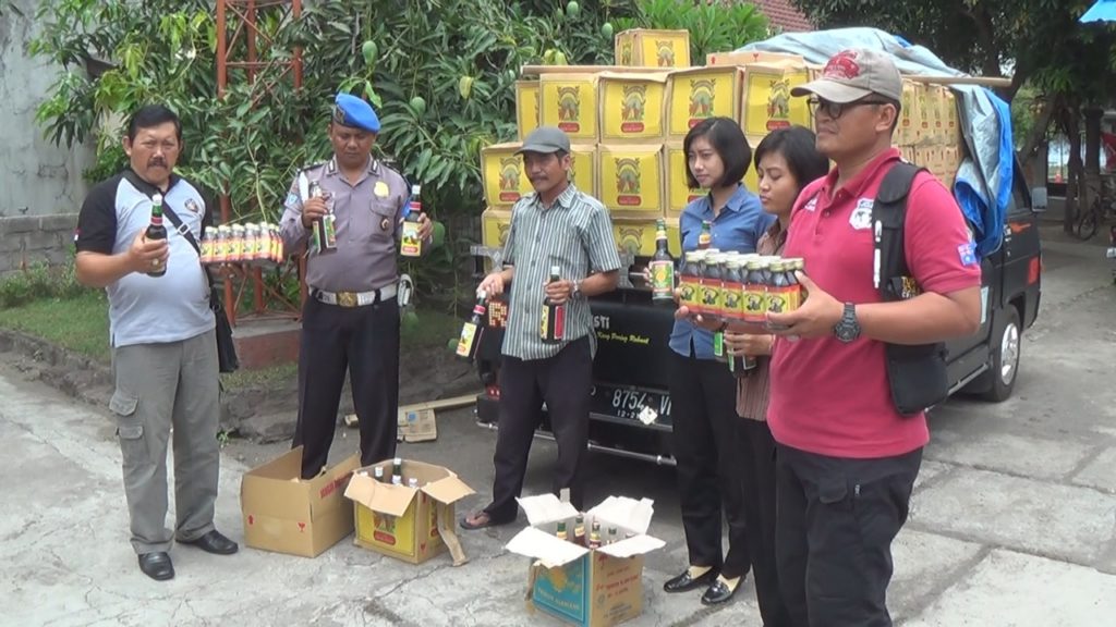 Polsek Gilimanuk Gagalkan Penyelundupan Ribuan Jamu Ilegal Dari Jawa Ke Bali