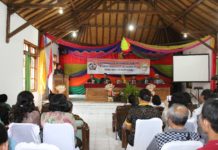 Bupati Bangli,Buka Seminar Pengentasan Kemiskinan Dengan Model Inovasi Pendekatan Ajaran Tat Twam Asi