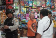 Jelang Nataru, Polres Gianyar Gencar Razia Pedagang Petasan dan Kembang Api