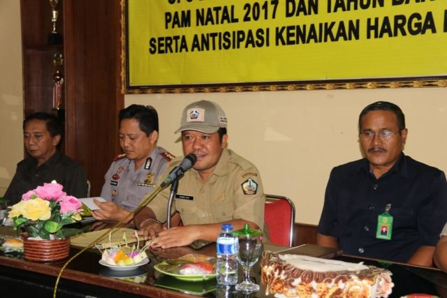 Polres Bangli Gelar Rapat Koordinasi Jelang Nataru