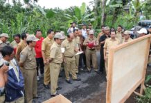 Wabup Sedana Arta Sidak Sejumlah Proyek, Minta Rekanan Tertib Administrasi