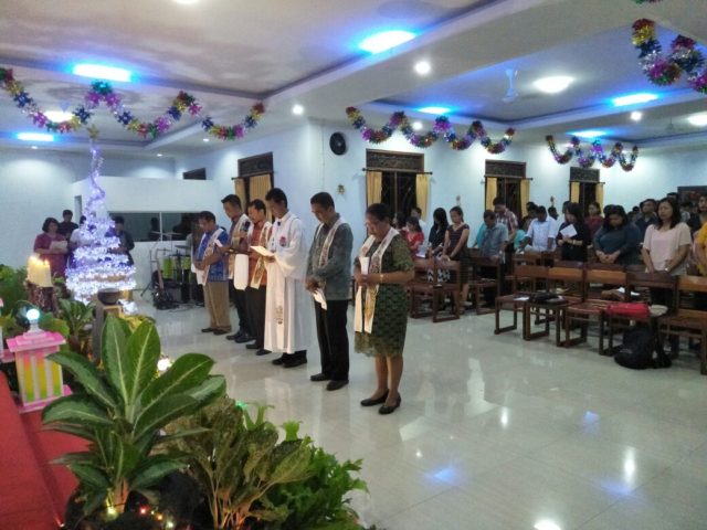 Misa Natal Jemaat Kristen Bali, Ajak Umat Saling Menghormati Keberagaman