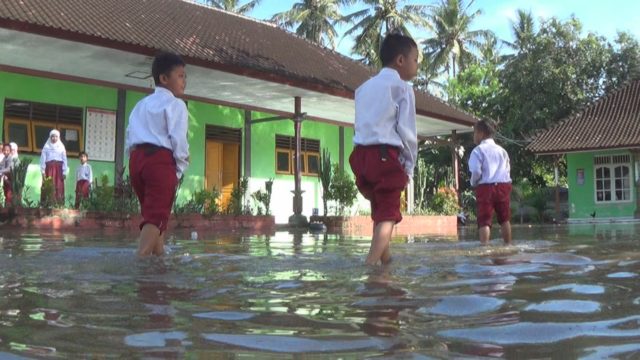 Ini Penyebab Madrasah di Desa PengambenganTerendam Banjir