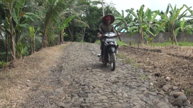 Rusak Puluhan Tahun, Warga Desa Riang Berharap Perbaikan Jalan