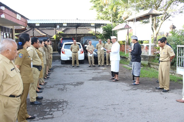 Usai Libur Tahun Baru, Bupati Bangli Sidak ASN