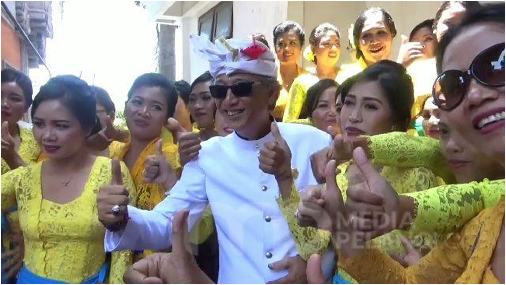 KPU Gianyar Terima Pendaftaran Paket Kertha-Maha