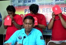 Tiga Orang Pemakai Narkoba Ditangkap