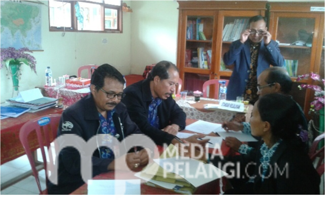 Di Bangli, Puluhan Pengawas Nilai Kinerja Sekolah SD dan SMP