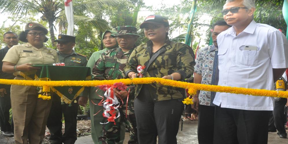 Penutupan TMMD ke-99, Bupati Eka Resmikan Jalan Sepanjang 1,175 KM