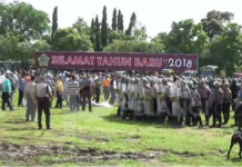 Polres Gianyar Gelar Simulasi Pengamanan Pilkada