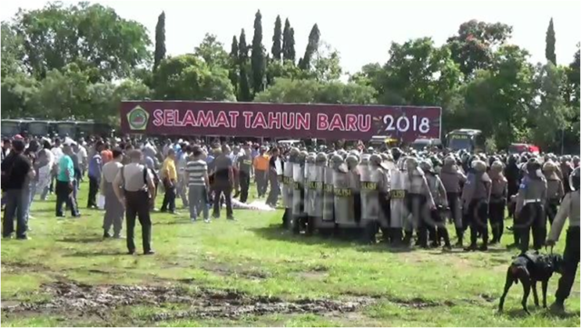 Polres Gianyar Gelar Simulasi Pengamanan Pilkada