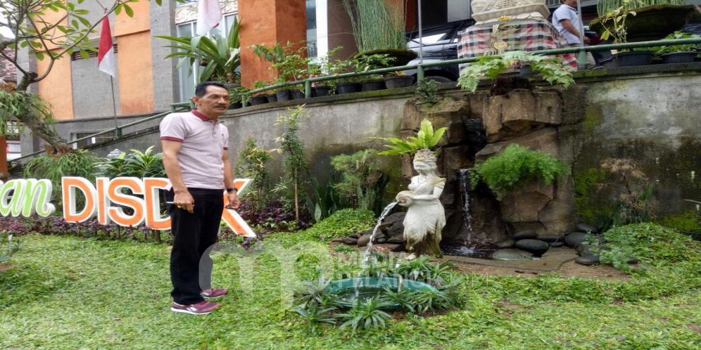 Pompa Air Dicuri, Taman Disdik Tabanan Dirusak