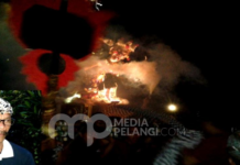 Semarak Parade Ogoh-Ogoh Di Desa Belatungan