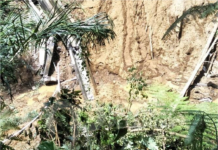 Saluran Irigasi Subak Cebok Tegallalang Ambrol