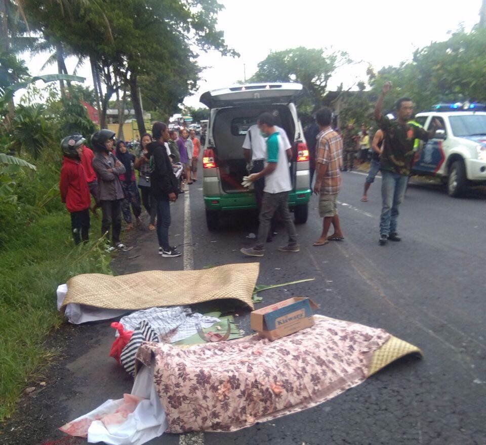 Tragis, Satu Keluarga Tewas Terlindas Truk di Jalur Tengkorak