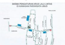 Ubud Lakukan Perubahan Arus Lalu Lintas, Ini Rutenya