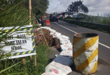 Longsor, Jalur Kintamani – Bangli Rawan Kecelakaan