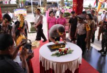 Kapolda Bali Resmikan Bangunan Polsek Susut