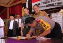 Jelang Pilgub dan Hari Raya Nyepi, Deklarasi Ikrar Jaga Kamtibmas di Bangli