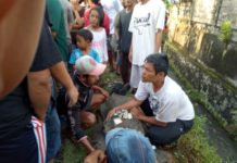 Naik Sepeda Gayung Nyemplung ke Irigasi, Kakek Tewas