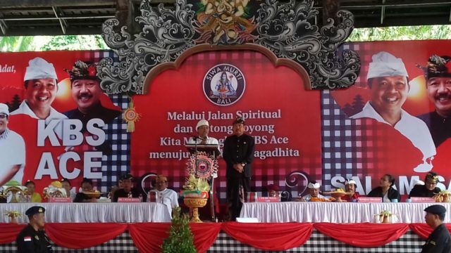 Deklarasi Biaung, Siwa Murti Dukung Koster-ACE