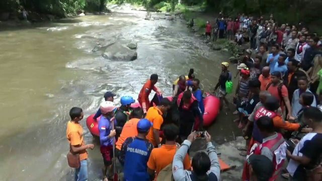 Pelajar SMP yang Tenggelam di Sungai Ayung Ditemukan