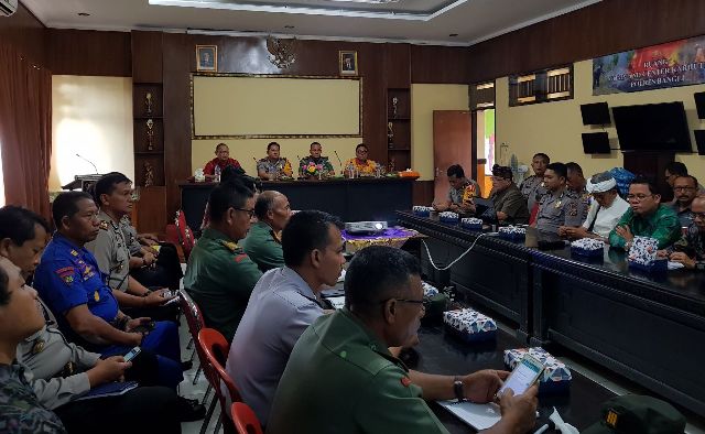 Polres Bangli Gelar Rapat Persiapan Menyambut Penyepian Tahun Baru Caka 1940