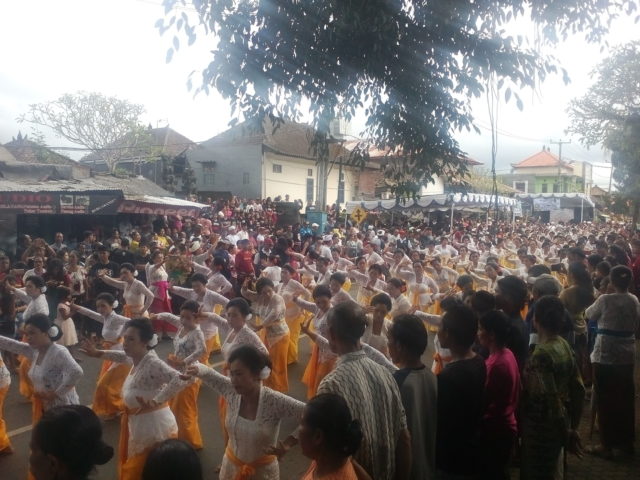 Memperingati Nyepi Tahun Baru Caka 1940, Desa Undisan Gelar Parade Budaya