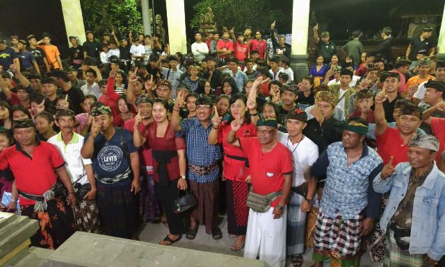 Urip Gerilya Turun Gunung Cari Dukungan, Sekehe Teruna 16 Banjar Siap Menangkan Koster-Ace