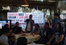 Konser Bali “Salam Dua Jari” Konsep Terbuka Tanpa Atribut Partai
