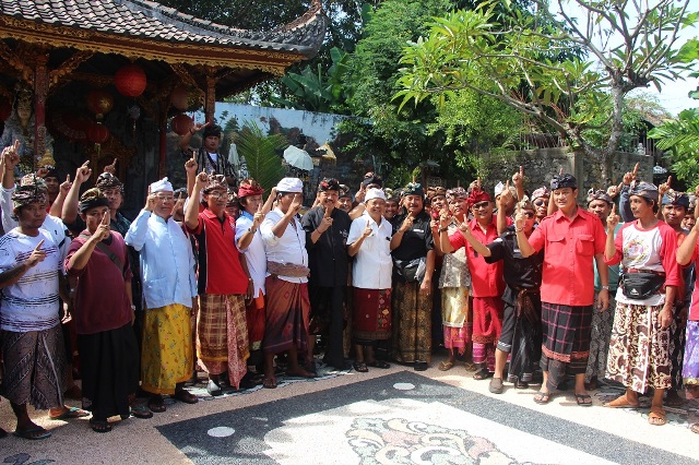 468 Anggota Dadia, Satria Muda Majapahit Dukung Koster-Ace