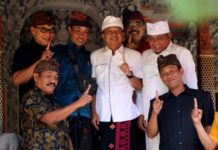 Keluarga Besar Griya Demulih Bangli Dukung Koster-Ace