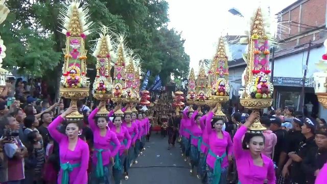 Atraksi Budaya Meriahkan HUT 247 Kota Gianyar